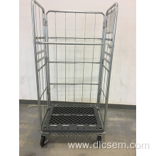 Warehouse Foldable Logistics Turnover Trolley